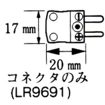 LR-5021用温度センサー 日置電機(HIOKI) 熱電対・温湿度センサ・照度