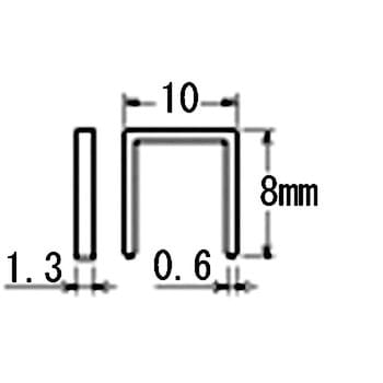 140/8 スウェーデンタッカー用Pステープル 1箱(5000本) Rapid(ラピッド