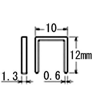 スウェーデンタッカー用Pステープル Rapid(ラピッド)