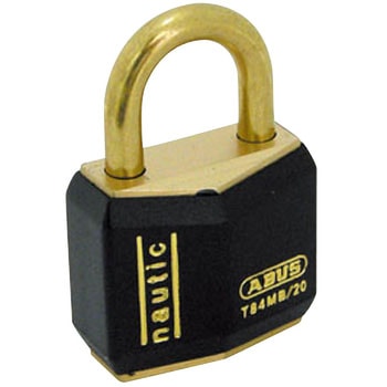 樹脂カバー付 真鍮南京錠 T84MB ABUS
