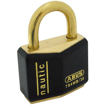 樹脂カバー付 真鍮南京錠 T84MB ABUS