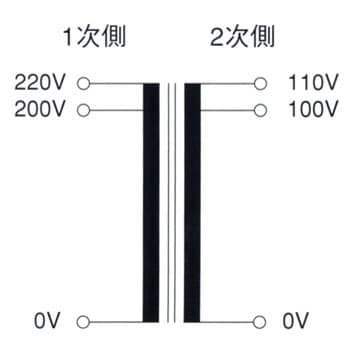 WTP-2000A 単相 複巻トランスWTP-A(ケースなし) 1台 鎌田信号機 【通販