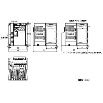 定価￥736001台三菱電機インバーター　FR-E710W-0.1K