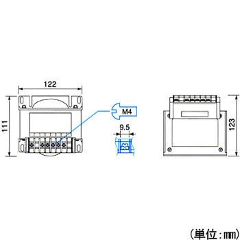 電源トランス 単相単巻 200V → 100V TOYOZUMI(トヨズミ)