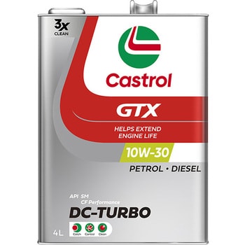 GTX DC-TURBO 10W-30 SM/CF 1缶(4L) カストロール 【通販モノタロウ】