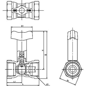 RTRM-25A 10K ファンコイルユニット用ボールバルブ(レデューストボア