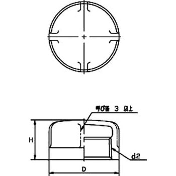 PCM-8A キャップ ねじ込み式管継手 1個 キッツ(KITZ) 【通販サイト