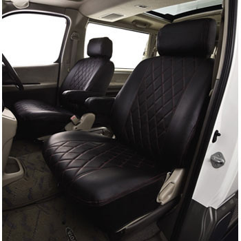 前席用肘掛カバー付シートカバー キルトレザー ボンフォーム 自動車用シートカバー 通販モノタロウ 4052 52