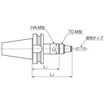 BT30-HA206-M HA-M型タッパー 1個 カトウ工機 【通販サイトMonotaRO】