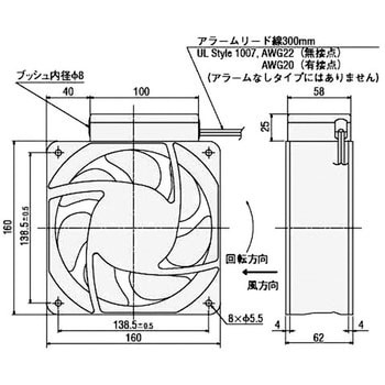 ACプロペラファン MRSシリーズ MRSシリーズ オリエンタルモーター ファンモータ本体 【通販モノタロウ】