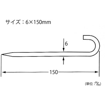 J型打込棒 ハイロジック