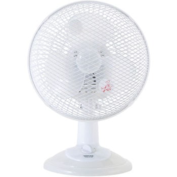 YDS-E188(W) 18cm卓上扇風機 風量2段階 1台 YAMAZEN(山善) 【通販