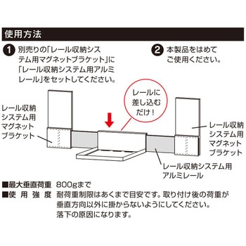 レール収納システム用オプションパーツ トレー ハイロジック