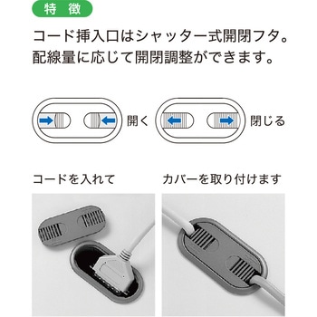 配線グロメット 木製用 ハイロジック