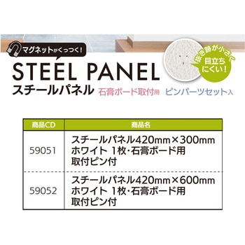 スチールパネル 石こうボード用 ハイロジック
