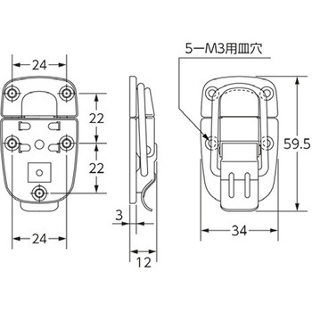 パッチン錠 ハイロジック