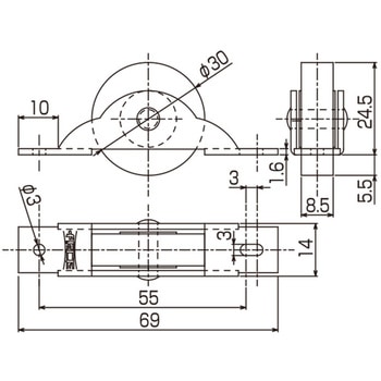シン戸車 ハイロジック