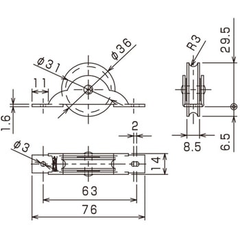 シン戸車 ハイロジック