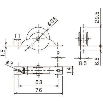 シン戸車 ハイロジック