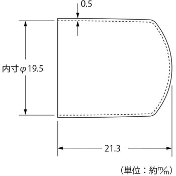 ステンレスロングキャップ ハイロジック