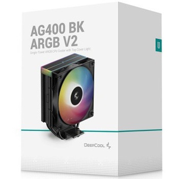Deepcool 空冷CPUクーラー AG400 BK ARGB V2 DEEPCOOL