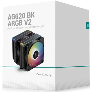 Deepcool 空冷CPUクーラー AG620 BK ARGB V2 DEEPCOOL