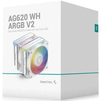 Deepcool 空冷CPUクーラー AG620 WH ARGB V2 DEEPCOOL
