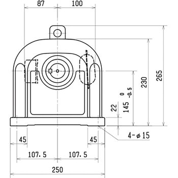 ギヤードモータ(GM-Sシリーズ) 0.2KW 三菱電機
