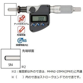 デジマチックマイクロメータヘッド+データロガープリンタ+フットスイッチセット Mitutoyo(ミツトヨ)