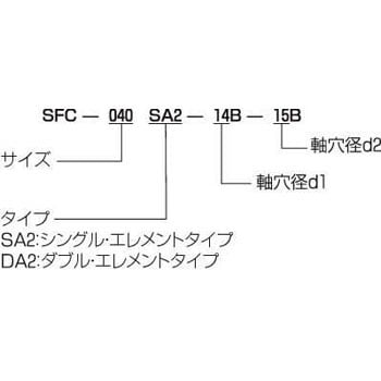 SFC サーボフレックスカップリング SFC-090DA2 三木プーリ ディスク