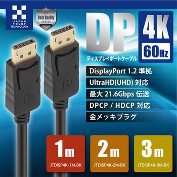 DisplayPortケーブル 4K対応 - JTT