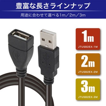 USB2.0延長ケーブル JTT
