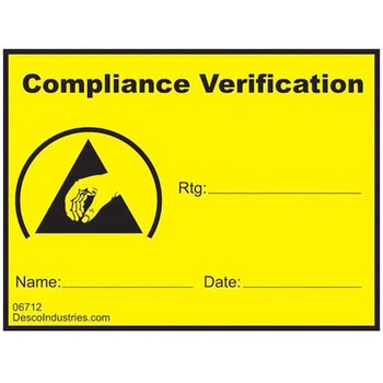 ラベル 適合性検証 - DESCO