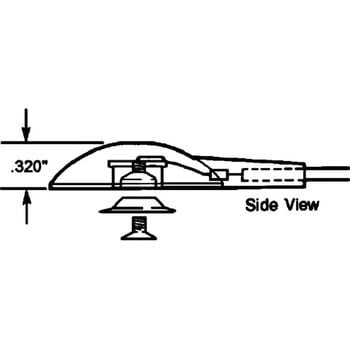 シート用接地コード Φ10mm端子 抵抗なし 4．57m DESCO