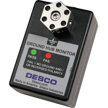 機器接地確認モニター・ハブ 100V用 DESCO