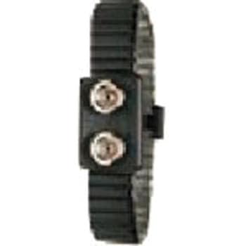 リストバンド 2線方式 伸縮金属バンド DESCO