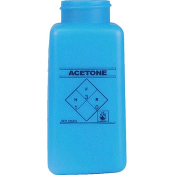 静電気拡散性ボトル(ACETONE) 青 HDPE DESCO