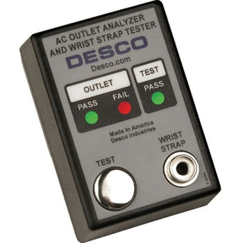 ACコンセント及びリストストラップ検査器 DESCO