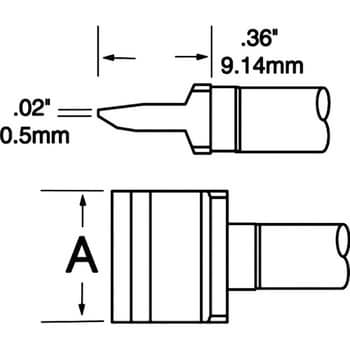 RCP-BL2 Metcal MFR-1110・2210シリーズ チップカートリッジ 1本