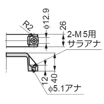 ポリアミドハンドル 213-02型 LAMP(スガツネ)