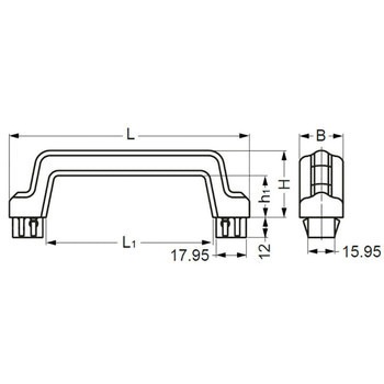 ハンドル 413-9003型 LAMP(スガツネ)