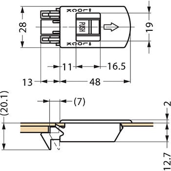 スナップロック SX-48 LAMP(スガツネ)