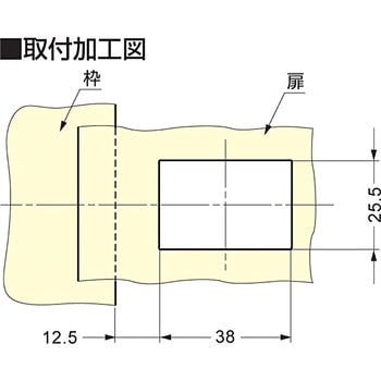 スナップロック 282-90型 LAMP(スガツネ)