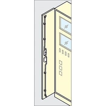 フラットロッド用エンドテーパーキャップ 208-2403型 LAMP(スガツネ)