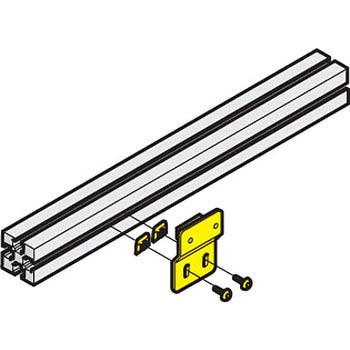 クリーンマグネットキャッチ MC-JM45 ASセット LAMP(スガツネ)