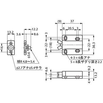 タッチラッチ MC-28 LAMP(スガツネ)