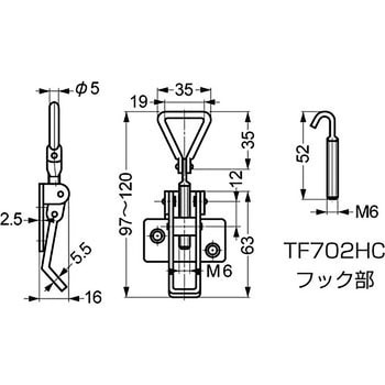 ファスナー TF702S LAMP(スガツネ)