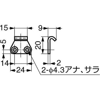フック TF30C LAMP(スガツネ工業)