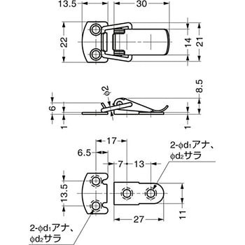 セミファスナー P型 LAMP(スガツネ)