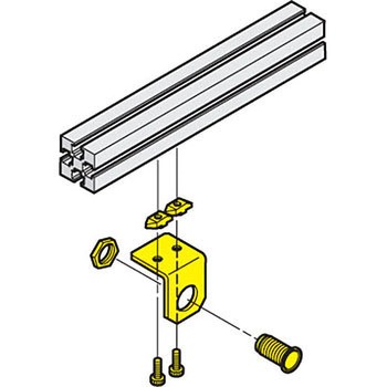 カムロックファスナー ASセット スガツネ(LAMP) ラッチ 【通販モノタロウ】